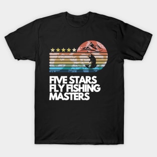 Five stars fly fishing masters vintage T-Shirt